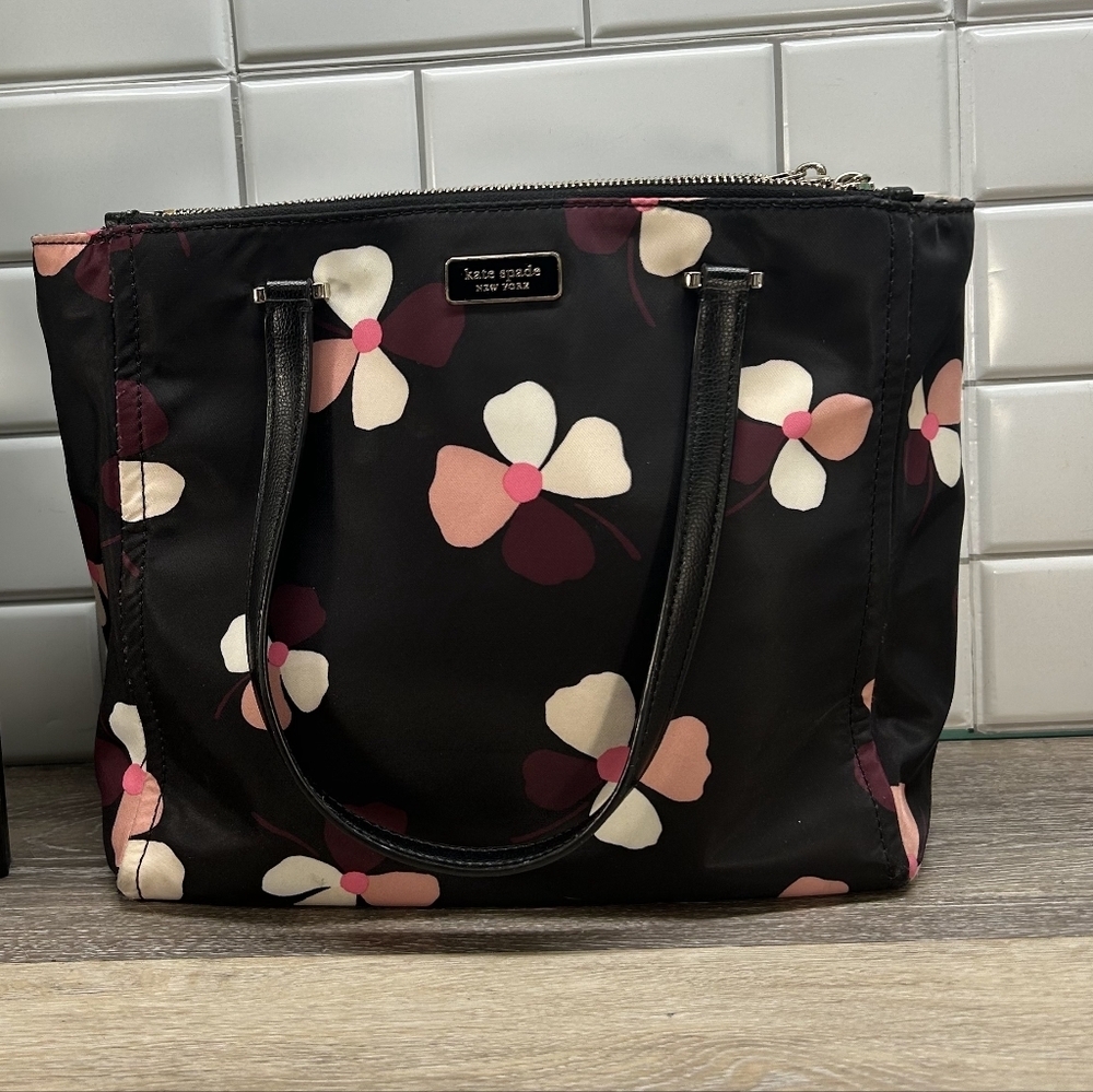 KATE spade Nylon Poppy Satchel